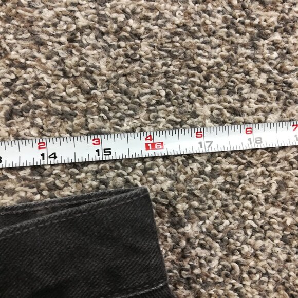 Vintage 2001 Levi’s Jeans 505 Straight Leg Black 32x30 USA Made Y2K - Picture 7 of 10